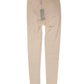 Beige Nylon Logo Lace Leggings Pants Underwear