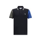 Short Sleeves Black Polo