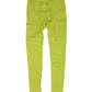 Neon Green Nylon Logo Lace Leggings Pants Underwear