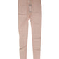 Beige Nylon Logo Lace Leggings Pants Underwear