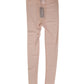 Beige Nylon Logo Lace Leggings Pants Underwear