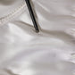 White Silk Satin Floral Lace Panty Brief Underwear