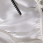 White Silk Satin Floral Lace Panty Brief Underwear