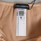 Nude Beige Silk Satin Stretch Bow Briefs Underwear