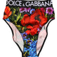 Multicolor Floral Print High Waist Panty Underwear