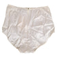Off White Silk High Waist Girdle Panty Underwear