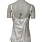 Off White Floral Lace Tank Lingerie Top Underwear