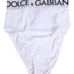 White Cotton Stretch High Waist Panty Underwear