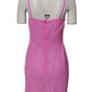 Pink Chemise Nylon Blend Sheer Lingerie Underwear