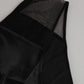 Black Silk Stretch High Waist Panty Underwear