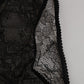 Black Nylon Stretch High Waist Panty Underwear