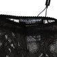 Black Nylon Stretch High Waist Panty Underwear
