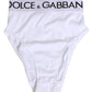White Cotton Stretch High Waist Panty Underwear