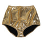 Gold Silk High Waist Girdle Panty Underwear
