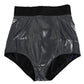 Gray Silk Stretch Slip Girdle Panty Underwear