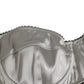 Gray Acetate Stretch Balconcino Bra Underwear