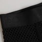 Black Cotton Logo Shorts Midi Trouser Underwear