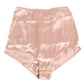 Pink Acetate High Waist Shorts Panty Underwear