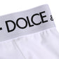 White Nylon Logo Waistband Panty Underwear