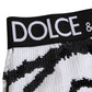 Black White Sequin High Waist Panty Underwear