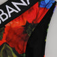 Black Floral Print High Waist Panty Underwear