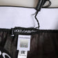Black Floral Print High Waist Panty  Underwear
