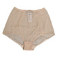 Beige Nylon High Waist Girdle Panty Underwear