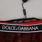 Black Red Nylon High Waist Girdle Underwear