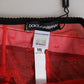 Black Red Nylon High Waist Girdle Underwear