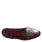 Black Brocade Lace Up Derby Men Dress Shoes