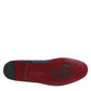 Blue Sequined Loafers Slippers Men Dress Shoes