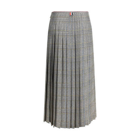 Silk Tweed Skirt
