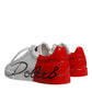 White Red Portofino Low Top Men Sneakers Shoes