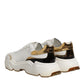 White Gold Daymaster Low Top Sneakers Shoes
