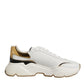 White Gold Daymaster Low Top Sneakers Shoes