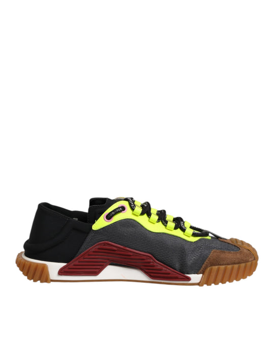 Multicolor Nylon Low Top NS1 Sneakers Shoes