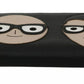 Black Leather #DGFAMILY Zipper Continental Mens Wallet