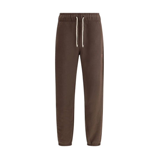 Elastic-waistband logo-patch track Pants