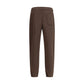 Elastic-waistband logo-patch track Pants