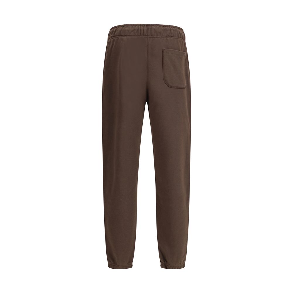 Elastic-waistband logo-patch track Pants
