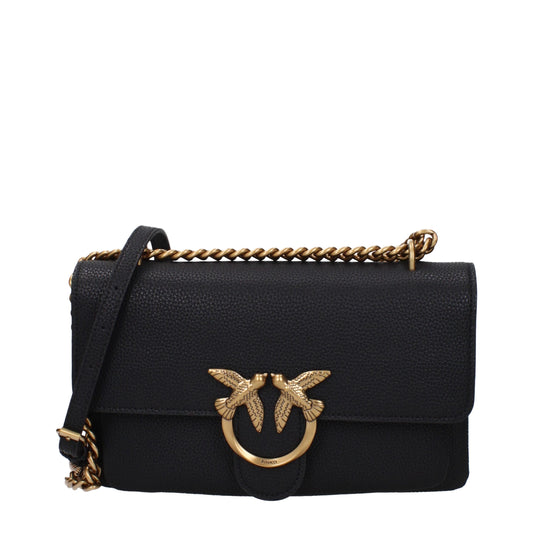 Black Leather Crossbody Bags
