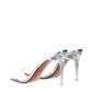 Transparent Pvc Stiletto Heels Sandals