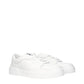 White Leather Low Tops
