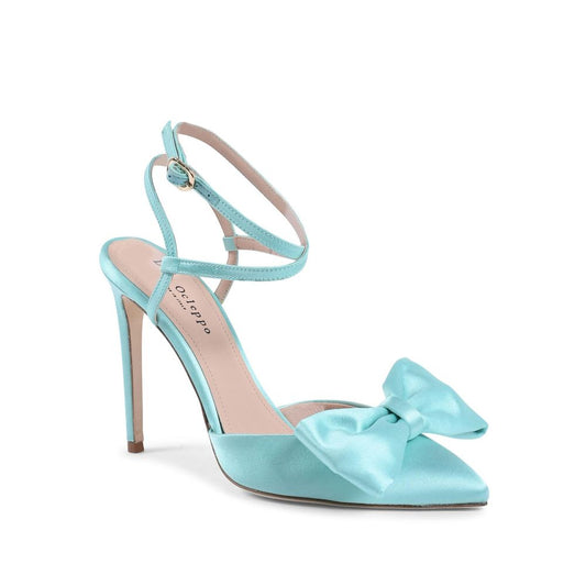 Pink Satin Sandal