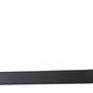 Black Leather Silver Metal Buckle Men Belt
