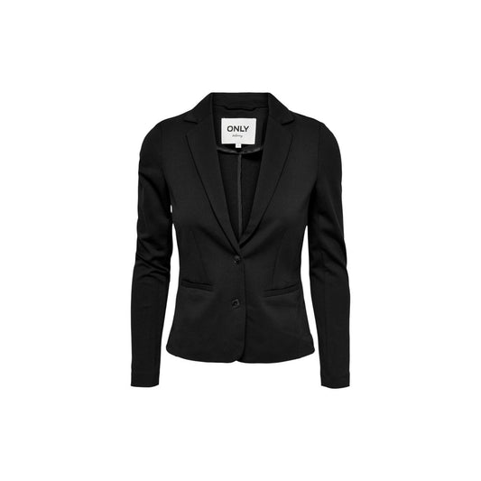 Black Viscose Blazer