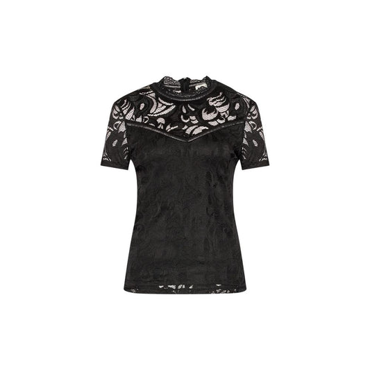 Black Polyamide T-Shirt