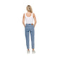 White Cotton Tank Top