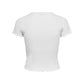 White Polyester T-Shirt