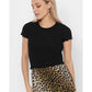 Black Polyester T-Shirt